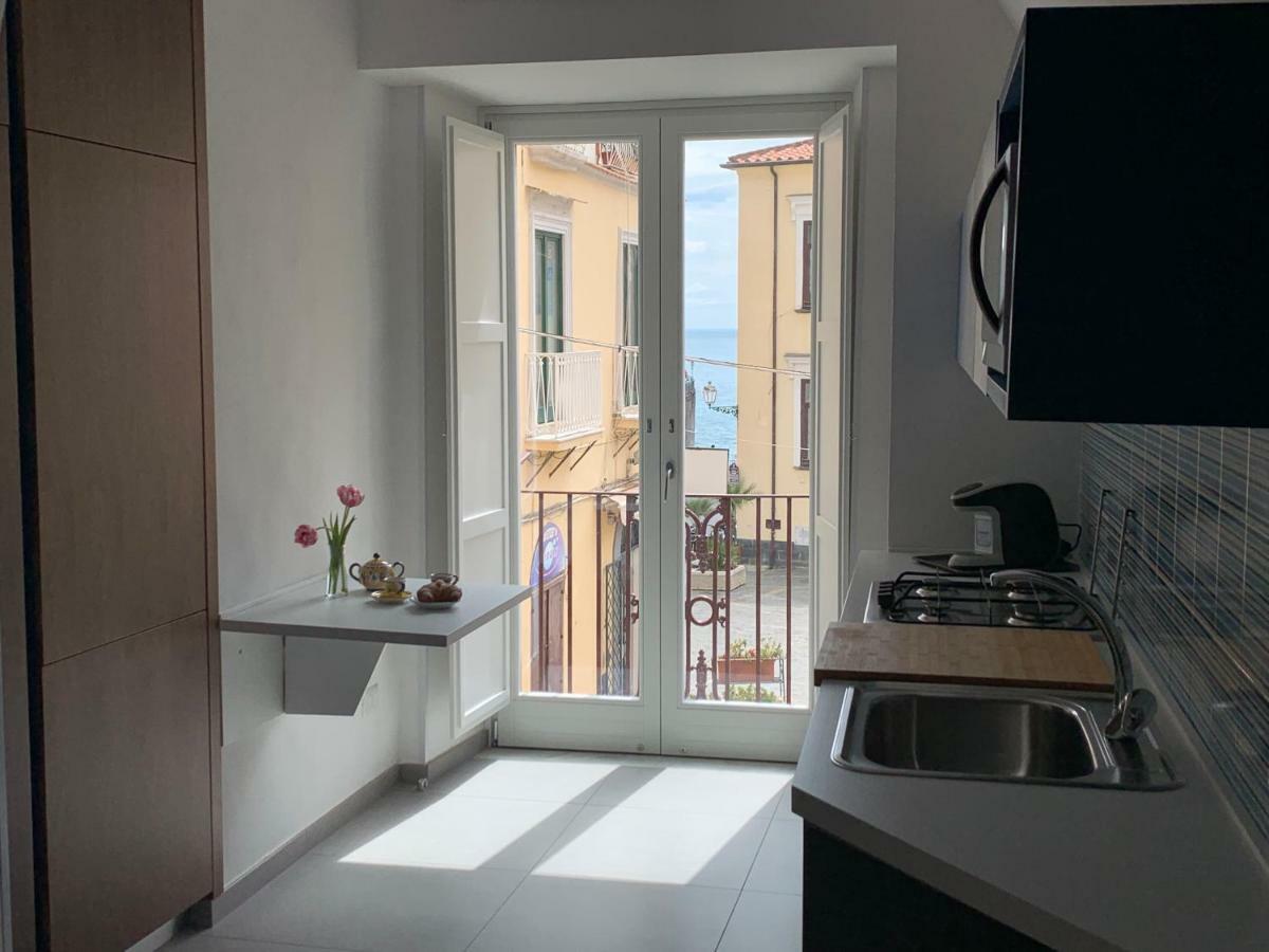 Amalfi Sea View First Floor “Casa Mia “ヴィラ エクステリア 写真